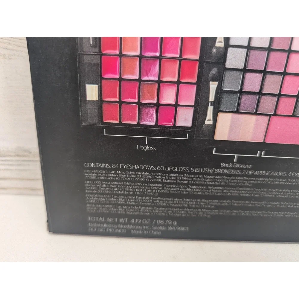 Nordstrom Beauty Palette 84 Eyeshadow 60 Lip Gloss 4.19 Oz Multicolor Women